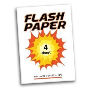 Papel Flash Cuatro hojas de 20x25 cm Color Blanco