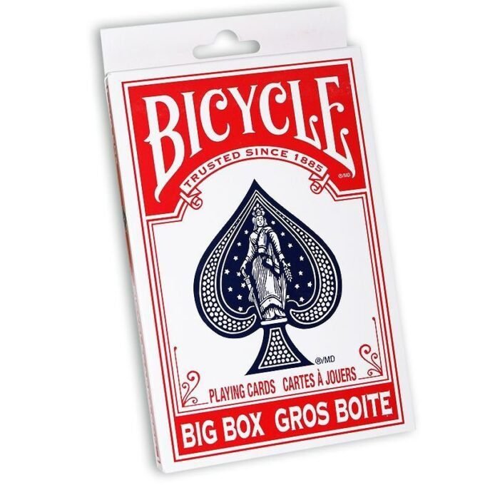 Baraja de Poker Bicycle Gigante Roja