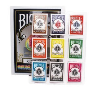 Baraja de Poker Bicycle Rider Back de Colores