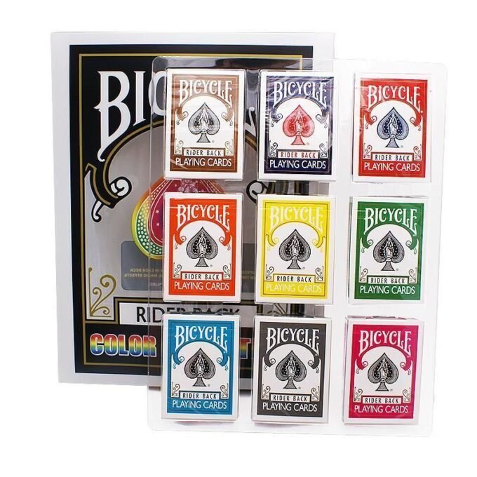 Baraja de Poker Bicycle Rider Back de Colores