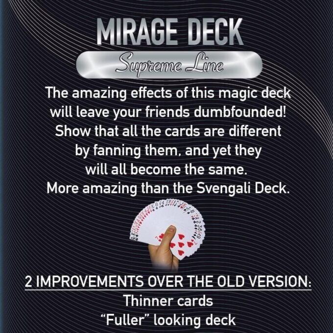 Bicycle Supreme Line Mirage Deck - Imagen 3