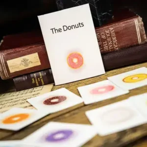 The Donuts-Dieciocho cartas de dorso de Bicycle 808