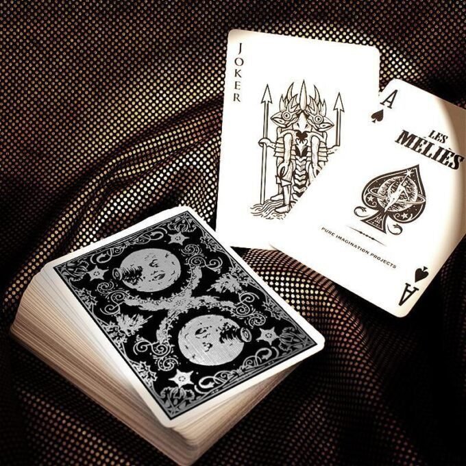 Baraja de Poker Les Melies Silver Edición Limitada - Imagen 2