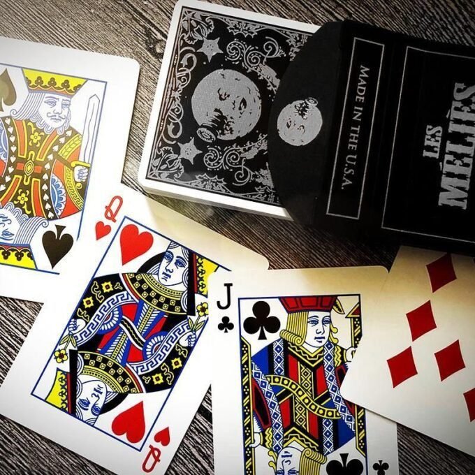 Baraja de Poker Les Melies Silver Edición Limitada - Imagen 3