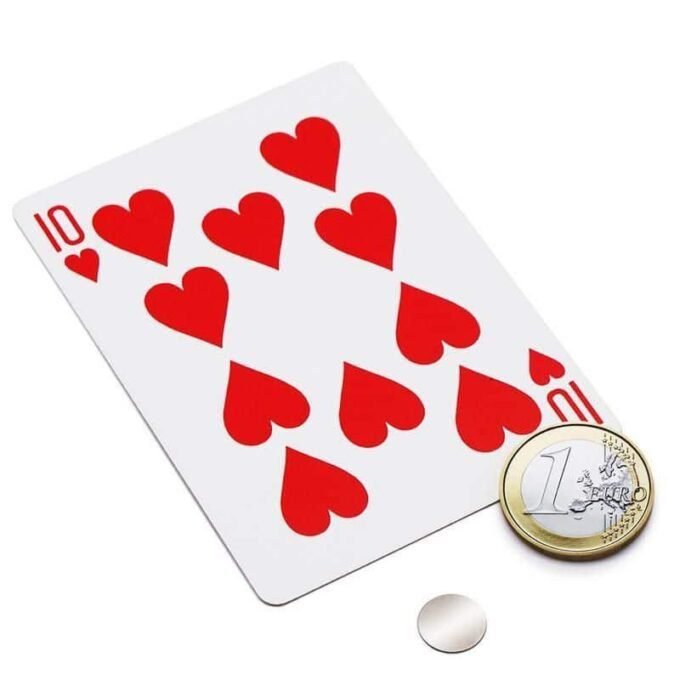 Imanes para cartas - 10 x 0,5 mm (10 unidades por caja)