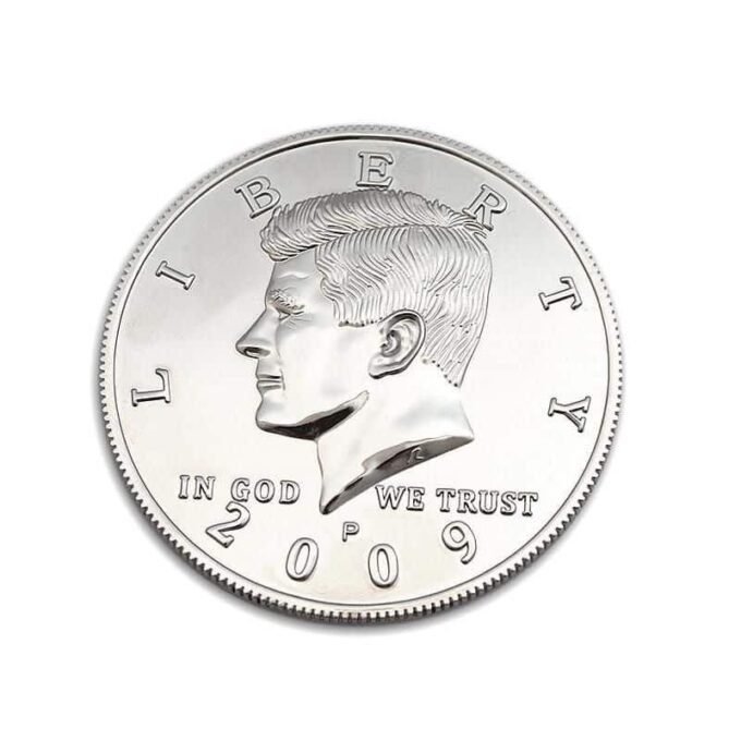 Moneda Medio Dollar Jumbo