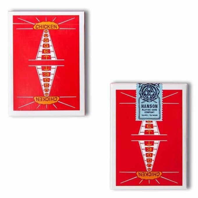 Baraja de Poker Vintage Chiken Nugget Roja