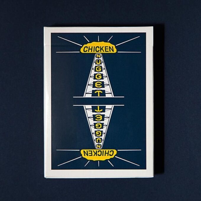 Baraja Vintage Chiken Nugget Navy Superior - Imagen 3