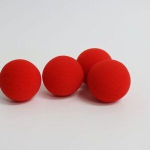 Bolas de esponja PRO Roja de 4cm de Magic by Gosh