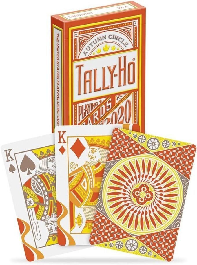 Tally-Ho Autumn Circle 2020 deck playing cards Cardistry - Imagen 4