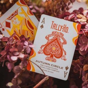 Tally-Ho Autumn Circle 2020 deck playing cards Cardistry