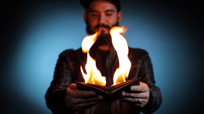 Cartera de Fuego Sintética by Murphy´s Magic