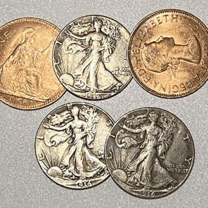 Hopping Half Réplica Walking Liberty