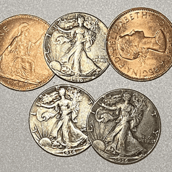 Hopping Half Réplica Walking Liberty