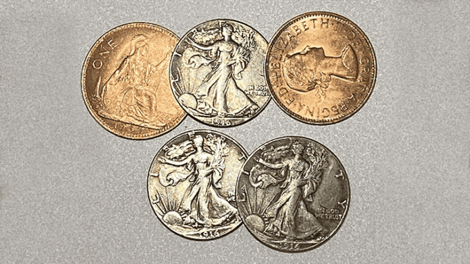 Hopping Half Réplica Walking Liberty