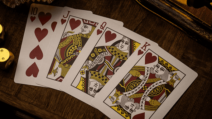 Baraja de Poker NOC Roja The Luxury Collection - Imagen 3