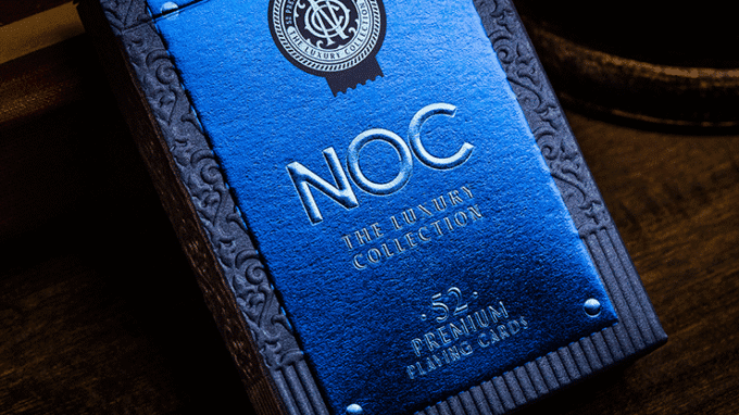 Baraja de Póker NOC The Luxury Colecction Azul - Imagen 2