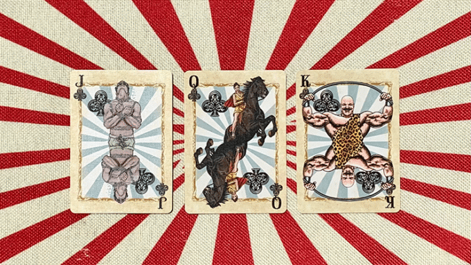 Baraja de Póquer Bicycle Nostálgicos del Circo Sello Dorado (Edición Limitada) - Imagen 4