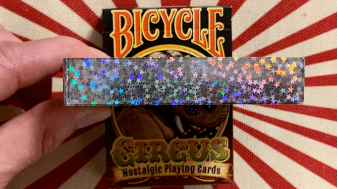 Baraja de Póquer Bicycle Nostálgicos del Circo Sello Dorado (Edición Limitada) - Imagen 2