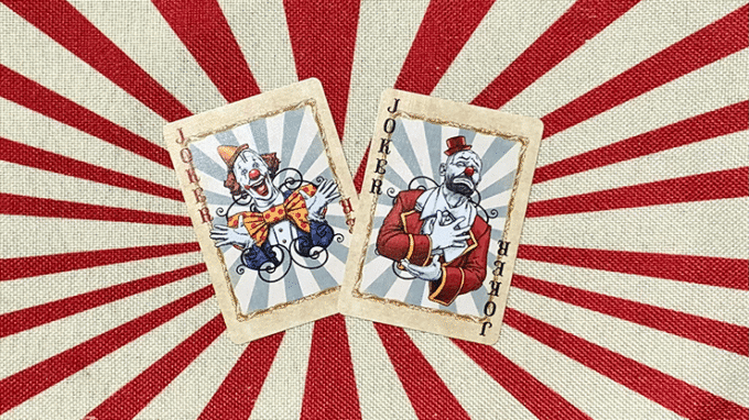 Baraja de Póquer Stripper Bicycle Nostálgicos del Circo - Imagen 2