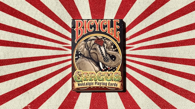 Baraja de Póquer Stripper Bicycle Nostálgicos del Circo