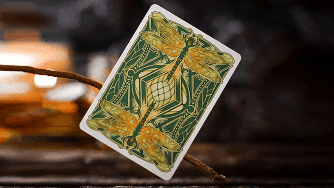 Baraja de Póker Notorius Gambling Frog Verde - Imagen 5