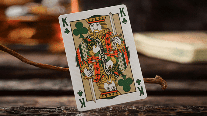 Baraja de Póker Notorius Gambling Frog Verde - Imagen 6