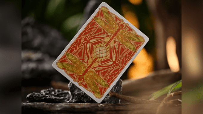 Baraja de Póker Notorius Gambling Frog Naranja - Imagen 6
