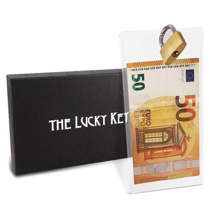 "La Llave de la Suerte - Juego de Magia con Billete de 50 Euros"