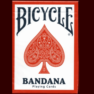 Baraja de Póker Bicycle Bandana Roja Superior
