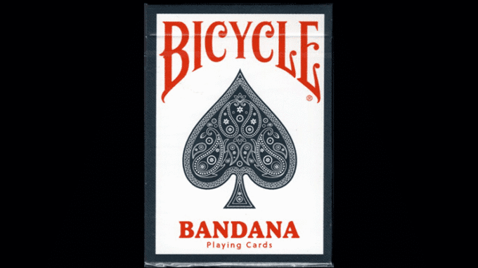 Baraja de Póker Bicycle Bandana Azul