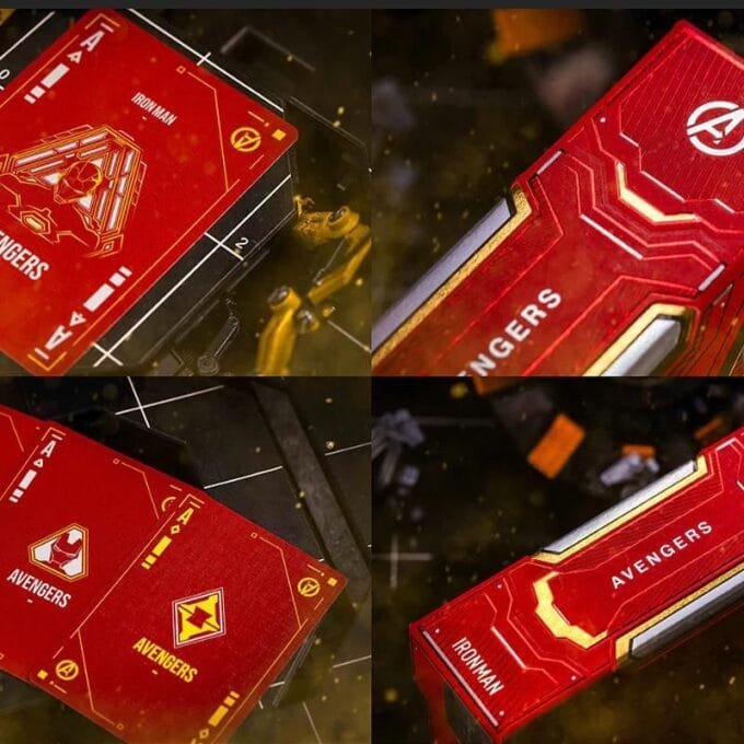 Iron Man Civil War Mk 46 Playing Cards