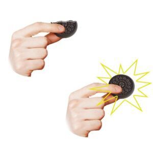 Secuencia del efecto Magic Cookie - Restauración mágica de una galleta Oreo.