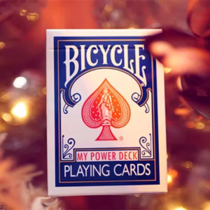 Baraja Bicycle My Power Deck en un ambiente festivo