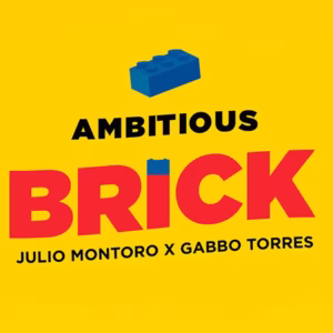 Ambitious Brick de Julio Montoro y Gabbo Torres, efecto mágico visual con bloques de construcción estilo Lego