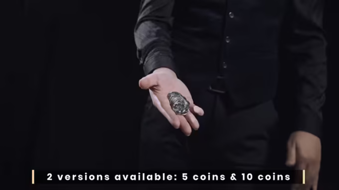 Dos versiones de Treasure disponibles, 5 y 10 monedas de Pen & MS Magic