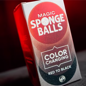 Set de Bolas de Esponjas que Cambian de Color (rojo a negro) de Murphy's Magic.