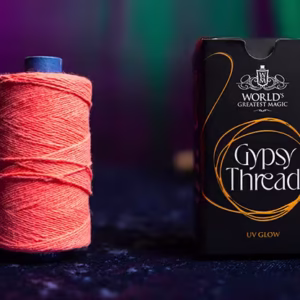 Recarga de Hilo Gitano Fluorescente naranja de Murphy's Magic – Gypsy Thread UV Glow.