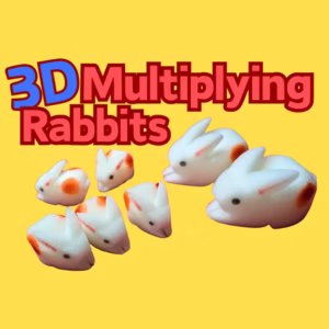 Multiplicación de Conejos de Esponja 3D – Set de magia con esponjas