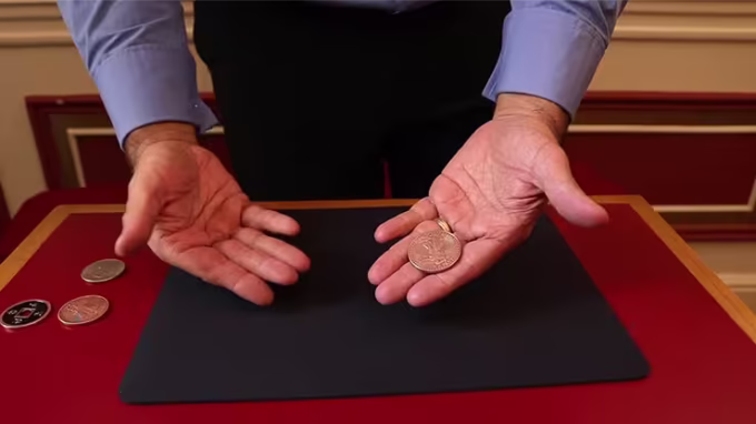 Transposición Plata Cobre China CBS - Efecto de Magia en Proceso