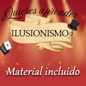 Clases de Magia con material incluido - Banner promocional de formación mágica online