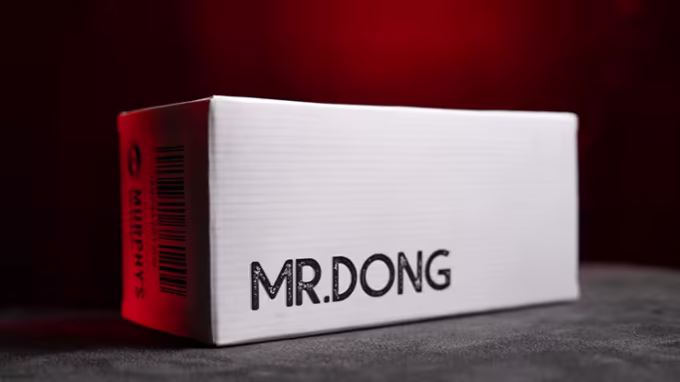 Caja del producto Esponja mágica MR DONG de Murphy's Magic para rutinas con humor adulto