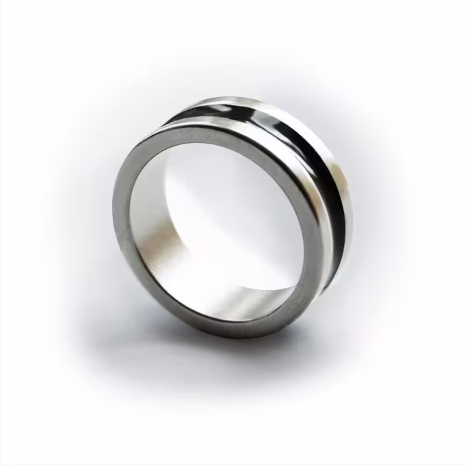 anillo magnético línea oscura 19 mm para magia de cerca