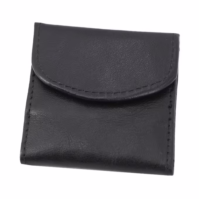 Monedero Himber de cuero para magia con monedas
