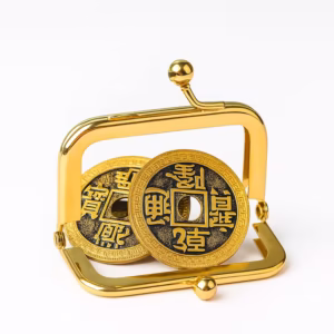 Montura de Monedero Invisible con monedas chinas para magia