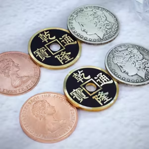 Monedas RBG 2.0 de N2G para magia con monedas - Set completo