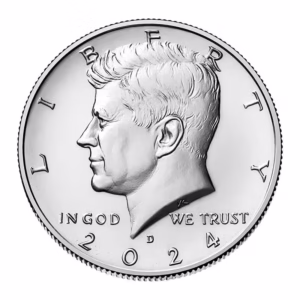 Moneda de medio dólar - Estado impecable