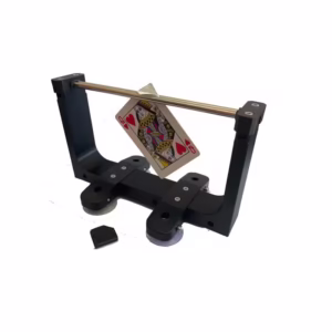 Wonderland Magic Shop - Tu tienda de Magia en España 10 El Pelador de cartas - The Magic Peeler con carta de corazones sujeta bajo la barra, esquina despegada