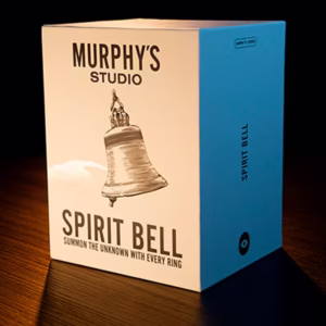 Wonderland Magic Shop - Tu tienda de Magia en España 1 Spirit Bell by Tony Anverdi, caja de Murphy’s Studio iluminada sobre mesa oscura